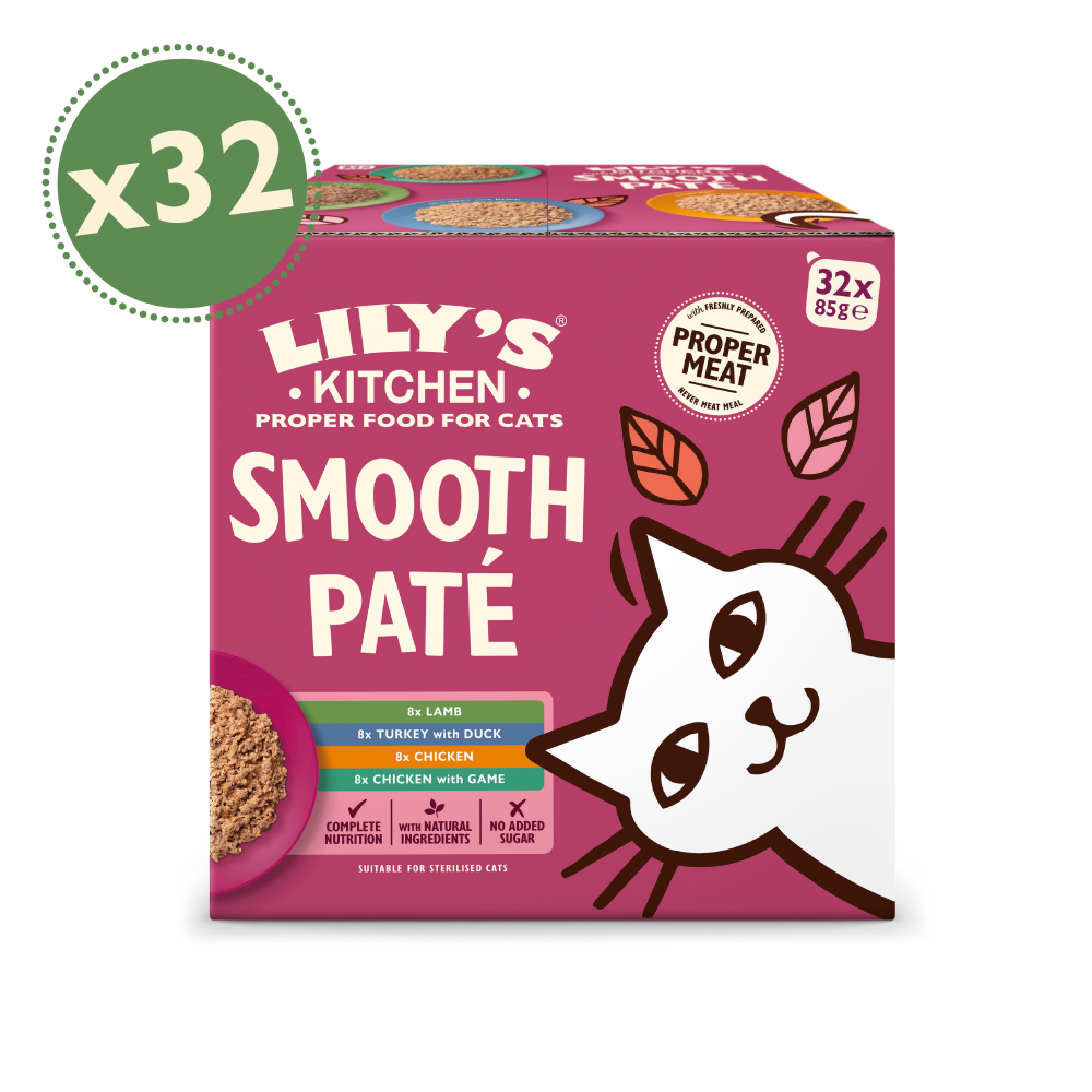 Paté Selection Multipack for Cats (32 x 85g)