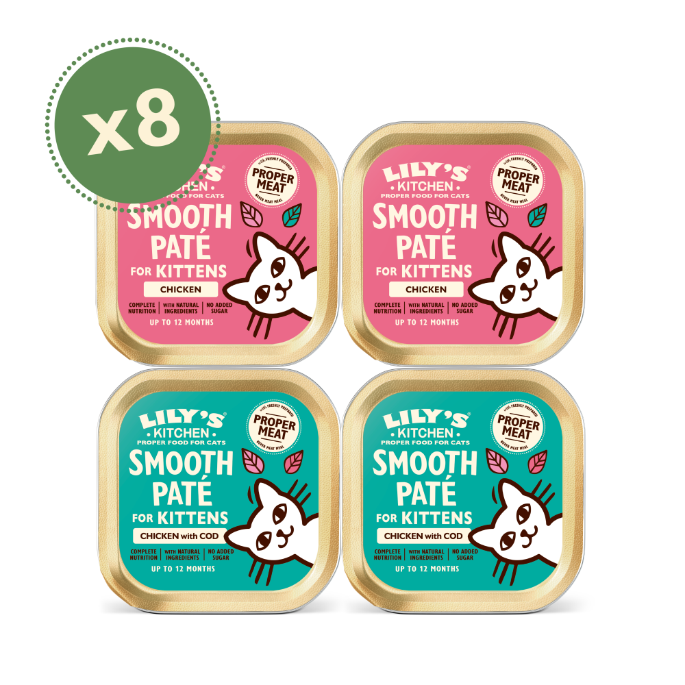 Paté Selection Multipack for Kittens (8 x 85g)