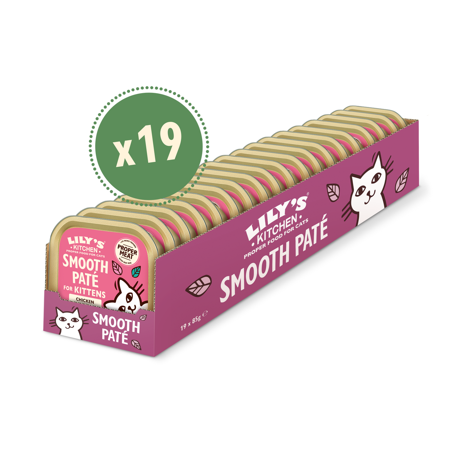 Chicken Paté for Kittens (19 x 85g)