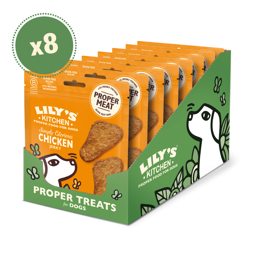 Simply Glorious Chicken Jerky (8 x 70g)