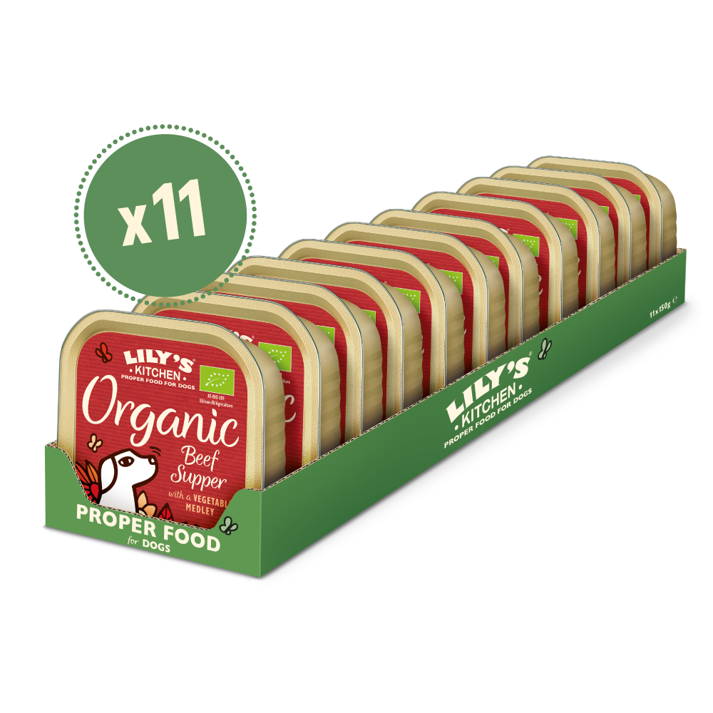 Organic Beef Supper (11 x 150g)