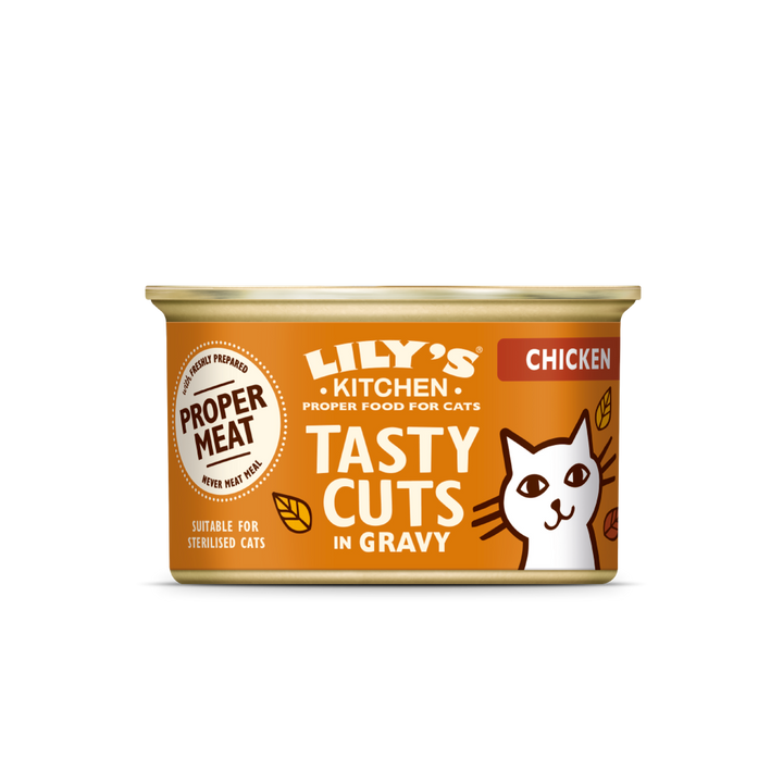 Chicken Tasty Cuts in Gravy (85g)