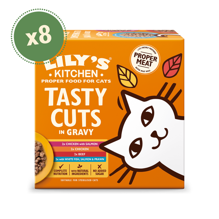 Tasty Cuts in Gravy Multipack (8 x 85g)