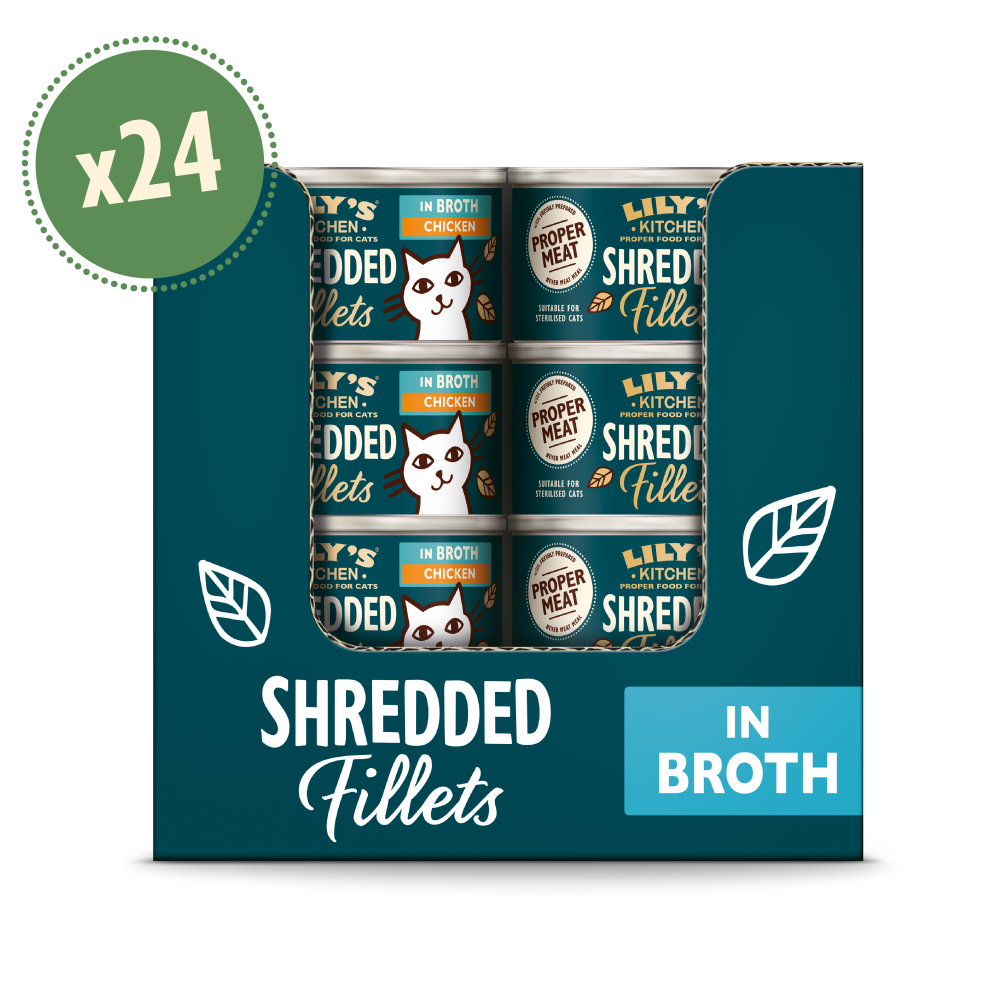 Chicken Shredded Fillets in Broth (24 x 70g)