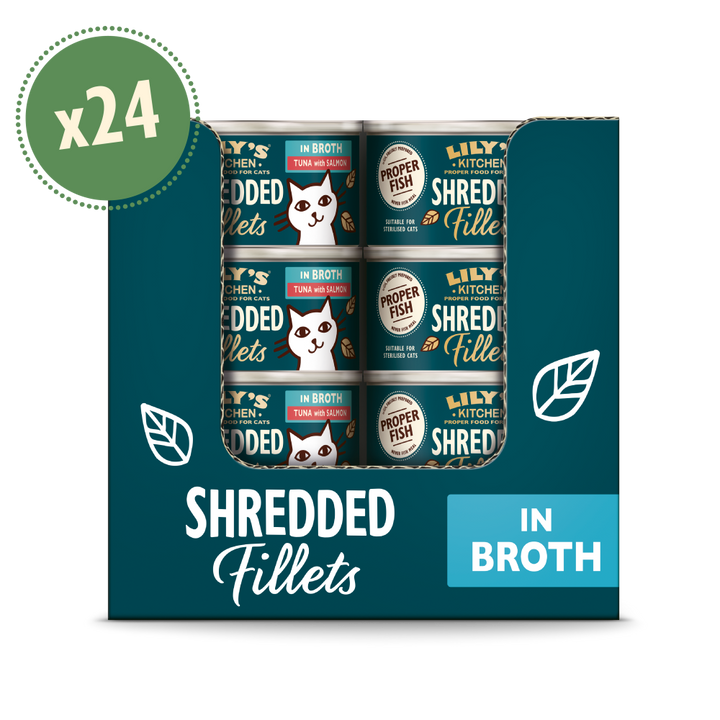 Tuna with Salmon Shredded Fillets in Broth (24 x 70g)
