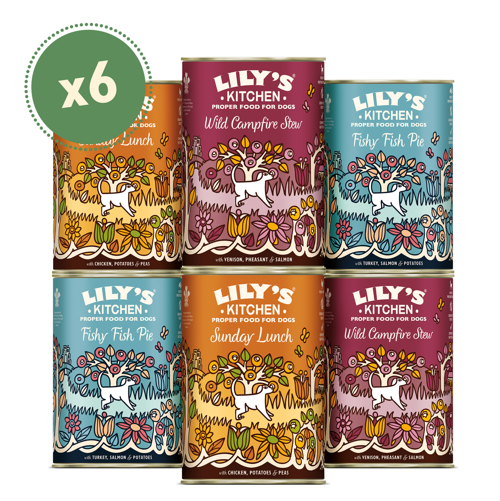 Grain Free Recipes Multipack (6 x 400g)