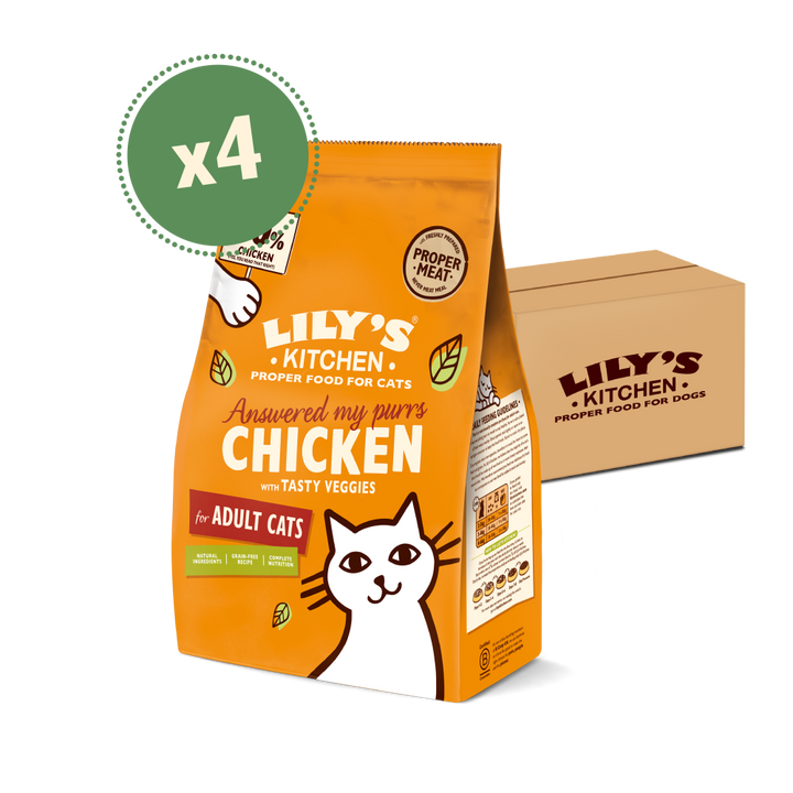 Chicken with Veggies Dry Food (4 x 800g)
