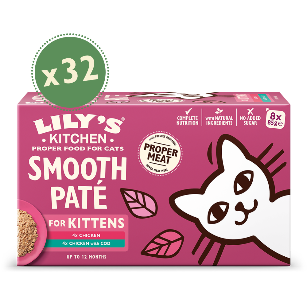 Paté Selection Multipack for Kittens (32 x 85g)