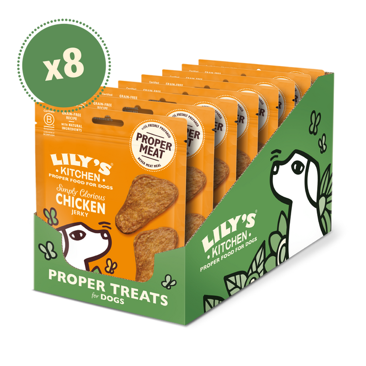 Simply Glorious Chicken Jerky (8 x 70g)