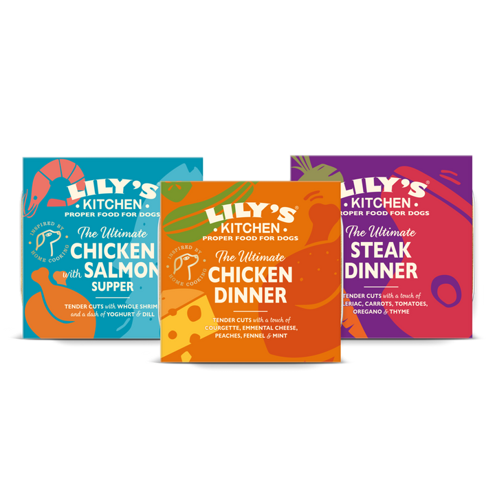 Our Ultimate Dinners Bundle for Foodie Dogs (3 x 150g)
