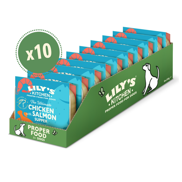 The Ultimate Chicken with Salmon Supper (10 x 150g)