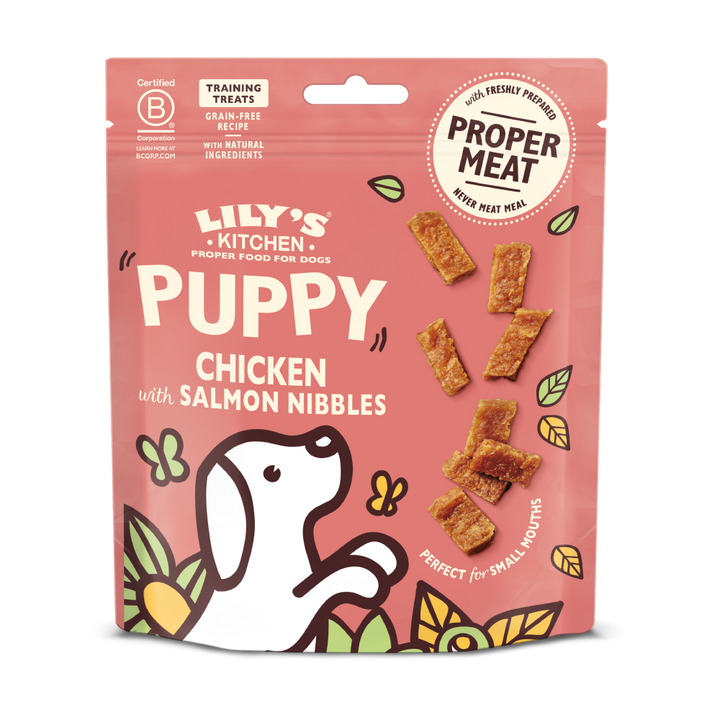 Chicken Nibbles with Salmon Puppy Treats (70g)