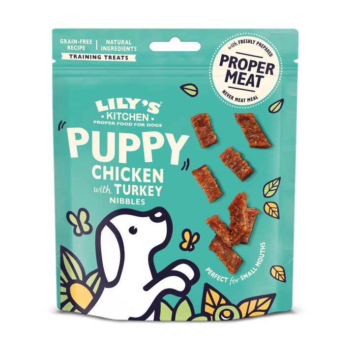 Chicken with Turkey Nibbles Puppy Treats (70g)